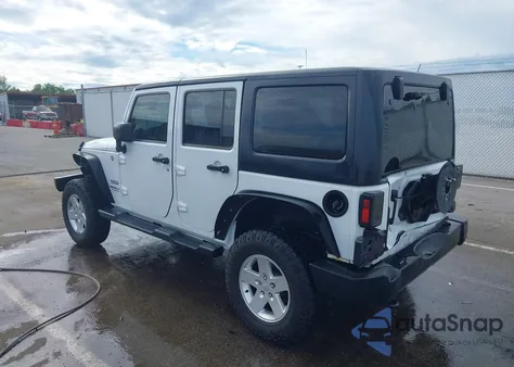 2013 Jeep Wrangler Unlimited Sport from USA, damaged, VIN 1C4BJWDG4DL599151